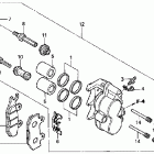 CMX250C Передний тормозной суппорт