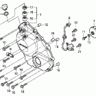 CBR600RR Крышка картера правая