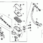 ST1300A Front brake master cylinder (st1300a)