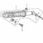 CRF50F Задний амортизатор