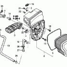 VTX1300S Воздухозаборник