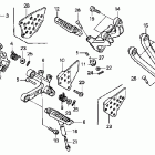 RVT1000R Подножки