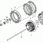 CRF250R Сцепление