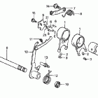 CRF70F Вилка переключения передач