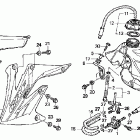 CRF250X Топливный бак