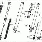 CRF250R Передняя вилка