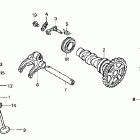 CRF250X Распредвал и клапана