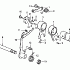 CRF50F Вилка переключения передач