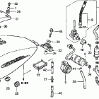 VT750DCB Топливный бак и насос