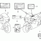 RVT1000R Caution label ('02-'05)