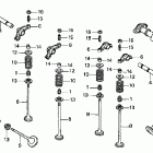VTX1300S Распредвал и клапана