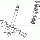 CRF250R Траверса нижняя