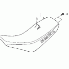 CRF70F Сидение