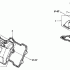 VTR1000F Крышка головки цилиндров