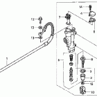 CRF450R Задний тормозной цилидр