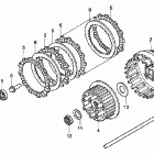 VTX1800F2 Сцепление