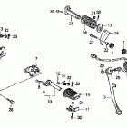 CMX250C Подножки