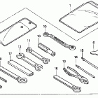 VTR1000F Инструмент