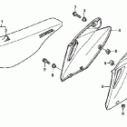 CRF250R Сиденье и обшивка боковая