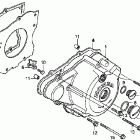 CMX250C Крышка картера левая