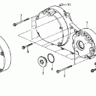 VTX1300S Крышка картера правая
