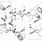VT750CA Сигналы поворотов