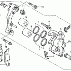 CR250R Передний тормозной суппорт