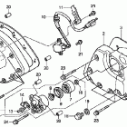 GL1800A Front cover @ transmission cover