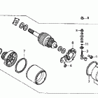 CRF250X Стартер электрический