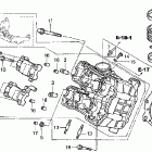 VTR1000F Головка цилиндров передняя