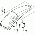 CR250R Заднее крыло
