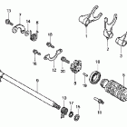 VTX1800F2 Вилка переключения передач