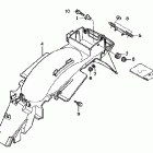 CB250 Заднее крыло