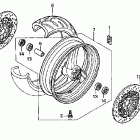 VTR1000F Переднее колесо