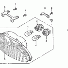 CBR600F4 Taillight ('99-'00