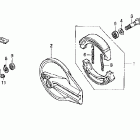 CRF150F Задний тормоз