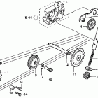 CRF70F Цепь ГРМ и натяжитель
