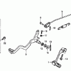 CRF150F Педали