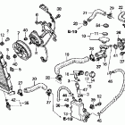 VTX1300C Радиатор