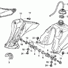 CRF230F Топливный бак