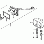 VT750DCB Фонарь задний