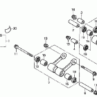 CRF230F Задний амортизатор