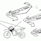 CRF230F Наклейки