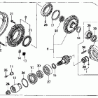 VTX1300S Редуктор