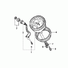 VT750CA Спидометр