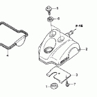 CRF250X Крышка головки цилиндров