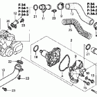 VTX1800F2 Водяной насос