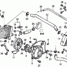 VTR1000F Радиатор