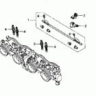 CB900F Корпус дроссельной заслонки (зап.части).