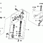 ST1300 Rear brake master cylinder (st1300)